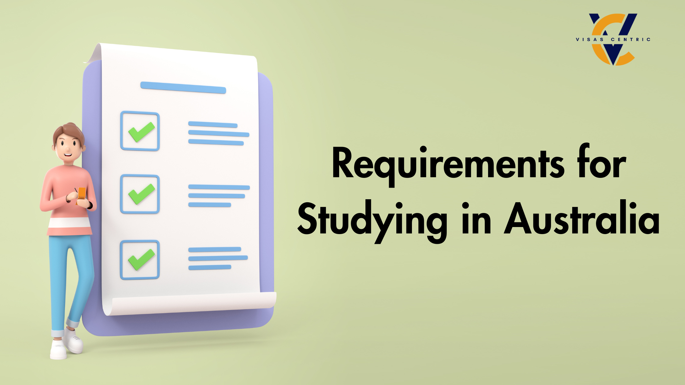 Requirements for Studying in Australia